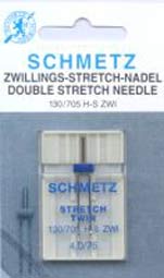 SCHMETZ Aiguille double stretch 4 mm